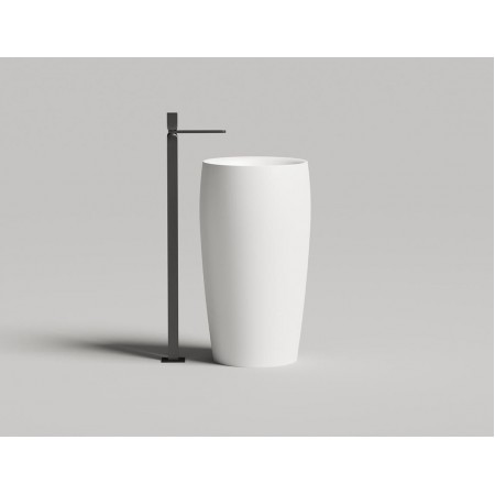 Раковина каменная напольная матовая 47x47 SALINI ARMONIA 130321MRH окрашена по RAL снаружи Раковина каменная напольная матовая 47x47 SALINI ARMONIA 130321MRH окрашена по RAL снаружи