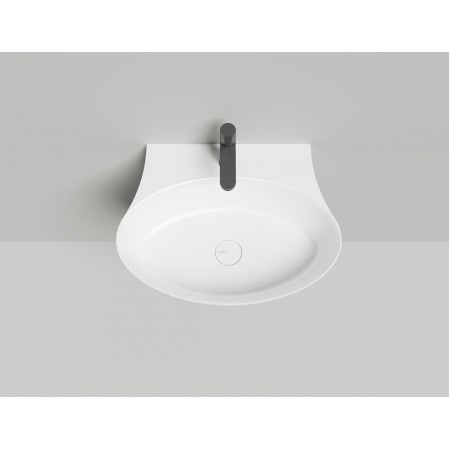 Раковина каменная накладная глянцевая 58x45 SALINI ALDA 140311GRF окрашена по RAL Раковина каменная накладная глянцевая 58x45 SALINI ALDA 140311GRF окрашена по RAL