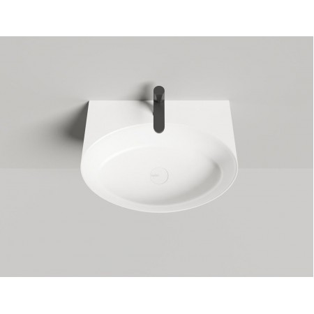 Раковина каменная накладная глянцевая 58x45 SALINI ALDA 140312GRH окрашена по RAL снаружи Раковина каменная накладная глянцевая 58x45 SALINI ALDA 140312GRH окрашена по RAL снаружи