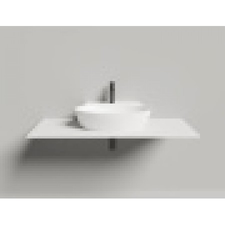 Раковина каменная накладная матовая 58x45 SALINI ALDA 140321MRH окрашена по RAL снаружи Раковина каменная накладная матовая 58x45 SALINI ALDA 140321MRH окрашена по RAL снаружи