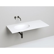 Раковина каменная встраиваемая снизу матовая 55x40 SALINI MAREA 1802211M