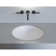 Раковина каменная подстольная матовая 42x42 SALINI MAREA 08 1802208MRF окрашена по RAL