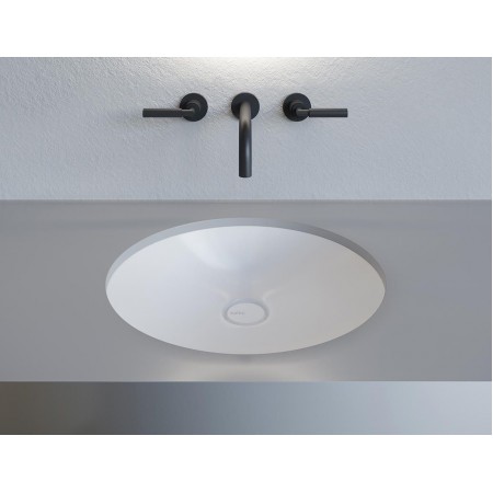 Раковина каменная подстольная матовая 42x42 SALINI MAREA 08 1802208MRF окрашена по RAL Раковина каменная подстольная матовая 42x42 SALINI MAREA 08 1802208MRF окрашена по RAL