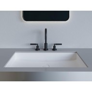 Раковина каменная подстольная матовая 75x40 SALINI MAREA 10 1802210MRF окрашена по RAL