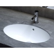 Раковина каменная подстольная глянцевая 57х40 SALINI CALLISTA 109 1101109GRF окрашена по RAL