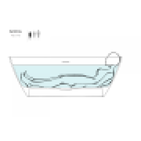 Ванна каменная отдельностоящая глянцевая 165х75 SALINI SOFIA 102511G Ванна каменная отдельностоящая глянцевая 165х75 SALINI SOFIA 102511G