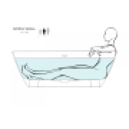 Ванна каменная отдельностоящая глянцевая 170х80 SALINI SOFIA WALL 102512G Ванна каменная отдельностоящая глянцевая 170х80 SALINI SOFIA WALL 102512G