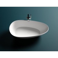 Ванна каменная отдельностоящая матовая 172х82 SALINI PAOLA 172 101512SMRH окрашена по RAL снаружи