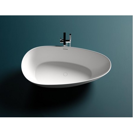 Ванна каменная отдельностоящая матовая 160х77 SALINI PAOLA In 160 101611SMRH окрашена по RAL снаружи Ванна каменная отдельностоящая матовая 160х77 SALINI PAOLA In 160 101611SMRH окрашена по RAL снаружи