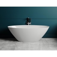 Ванна каменная отдельностоящая матовая 178х86 SALINI DIVA 102221MRH окрашена по RAL снаружи