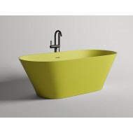 Ванна каменная отдельностоящая глянцевая 180х80 SALINI MONA 102911GRF окрашена по RAL