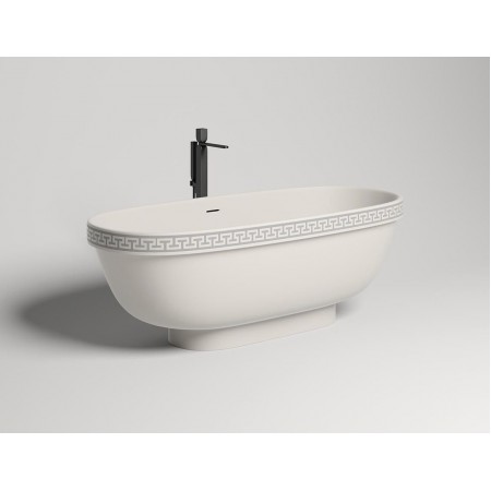 Ванна каменная отдельностоящая матовая 180х80 SALINI GRECA MEANDER 103021MRF окраска по RAL Ванна каменная отдельностоящая матовая 180х80 SALINI GRECA MEANDER 103021MRF окраска по RAL