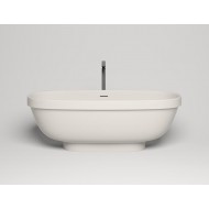 Ванна каменная отдельностоящая матовая 180х80 SALINI GRECA MEANDER 103121MRF окрашена по RAL