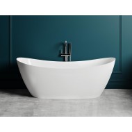 Ванна каменная отдельностоящая матовая 185х80 SALINI NOEMI 185 101811SMRH окрашена по RAL снаружи