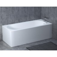 Ванна каменная глянцевая 170х75 SALINI ORNELLA KIT 102411G