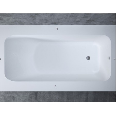 Ванна каменная матовая 190х100 SALINI ORLANDA Plus 190 102014MRH окрашена по RAL снаружи Ванна каменная матовая 190х100 SALINI ORLANDA Plus 190 102014MRH окрашена по RAL снаружи