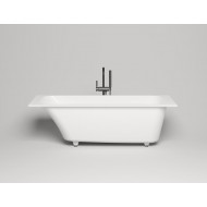 Ванна каменная пристенная матовая 170x80 SALINI ORLANDA 102026MRH окрашена по RAL снаружи