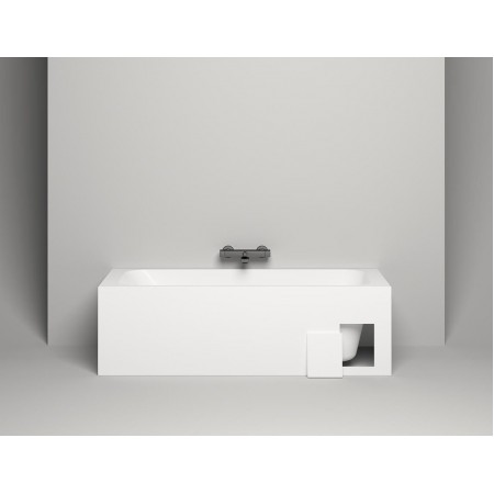 Ванна каменная пристенная глянцевая 170x80 SALINI ORLANDA KIT 102116GRF окрашена по RAL Ванна каменная пристенная глянцевая 170x80 SALINI ORLANDA KIT 102116GRF окрашена по RAL