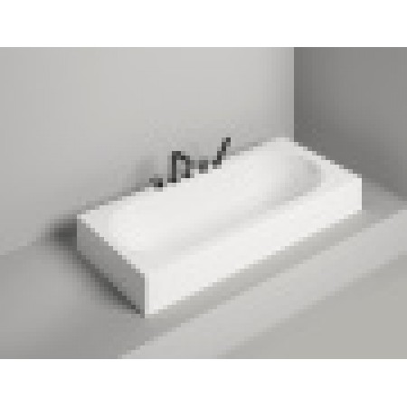 Ванна каменная пристенная глянцевая 170x70 SALINI ORNELLA KIT 102413GRH окрашена по RAL снаружи Ванна каменная пристенная глянцевая 170x70 SALINI ORNELLA KIT 102413GRH окрашена по RAL снаружи