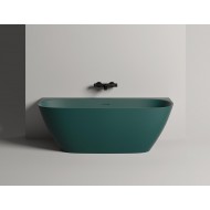 Ванна каменная пристенная глянцевая 180x85 SALINI SOFIA WALL 102513GRF окрашена по RAL