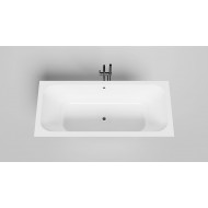 Ванна каменная встраиваемая матовая 170x75 SALINI ORLANDA AXIS 103213MRH окрашена по RAL снаружи