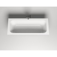 Ванна каменная встраиваемая матовая 180x80 SALINI ORLANDA AXIS окраска по RAL