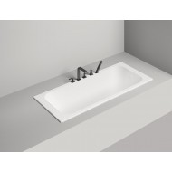 Ванна каменная встраиваемая глянцевая 170x80 SALINI ORLANDA 102016G