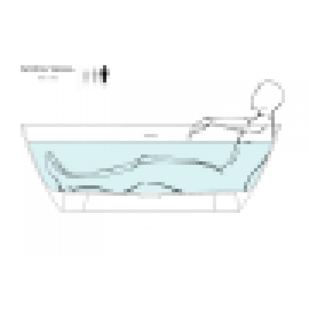 Ванна каменная пристенная матовая 180x85 SALINI SOFIA WALL 102523M Ванна каменная пристенная матовая 180x85 SALINI SOFIA WALL 102523M