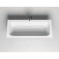 Ванна каменная встраиваемая матовая 180x80 SALINI ORLANDA AXIS KIT