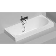 Ванна встраиваемая 1800х800х600 см SALINI ORNELLA 103411G белая