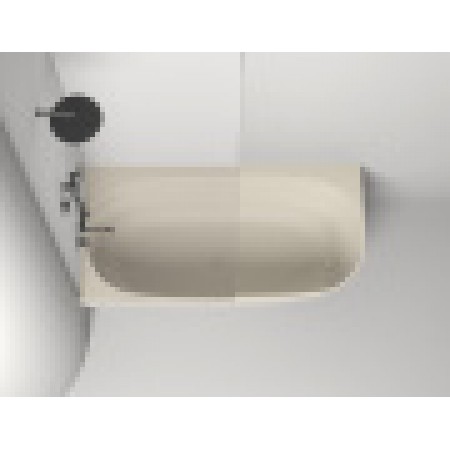 Ванна пристенная угловая глянцевая 170x85 SALINI Sofia Corner L окраска по RAL 102515GRF Ванна пристенная угловая глянцевая 170x85 SALINI Sofia Corner L окраска по RAL 102515GRF