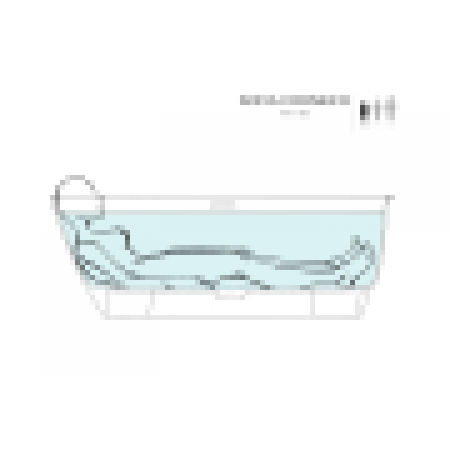 Ванна пристенная угловая матовая 170x85 SALINI Sofia Corner R окраска по RAL 102524MRF Ванна пристенная угловая матовая 170x85 SALINI Sofia Corner R окраска по RAL 102524MRF