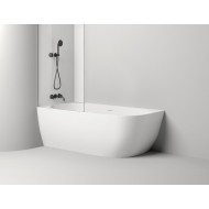 Ванна пристенная угловая матовая 170x85 SALINI Sofia Corner L 102525M